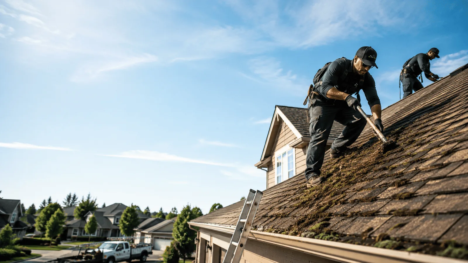 Roof Moss Removal in Hermitage, AR near me